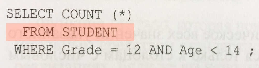 SQL-запрос есть, а таблицы нет